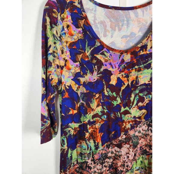 Soft Surroundings Women's Sz. S Estelle Multi Tropical Maxi Dress - Picture 3 of 7